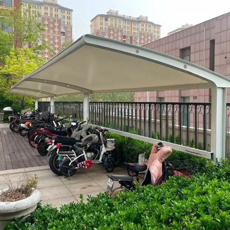 阜康市膜结构电动车棚